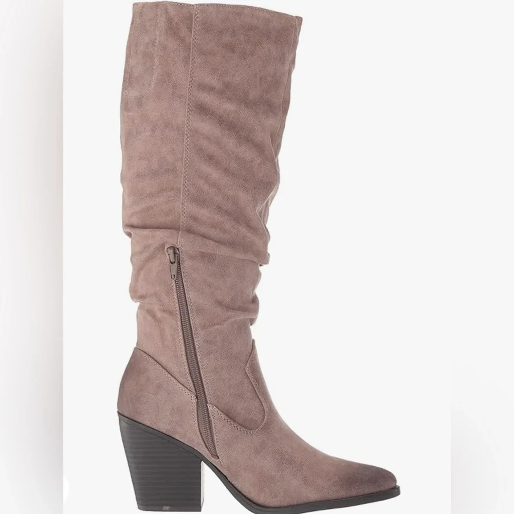 SOUL Naturalizer Mackenzie Knee High Boot Taupe Women’s Size 7 - Picture 3 of 9